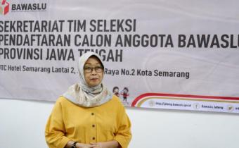 Bawaslu Provinsi Jawa Tengah Buka Pendaftaran Calon Anggota