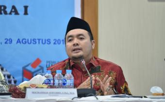 Di Hadapan Auditor BPK, Afif Paparkan Teknis Pembiayaan Pemilu 2019