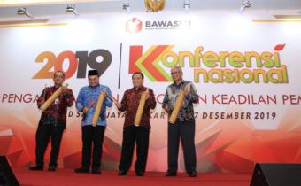 Gelar Konferensi Nasional, Bawaslu Berkomitmen Kembangkan Efektifitas Penegakan Hukum Pemilu