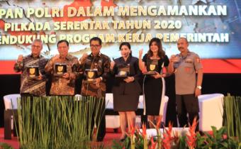 Hadiri Apel Kasatwil Polri, Abhan Paparkan Kesiapan Pengawasan Pilkada 2020