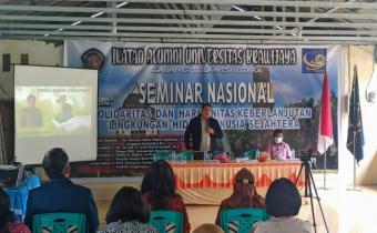 Herwyn Gaungkan Pemilu Ramah Lingkungan dalam Seminar Alumni Universitas Brawijaya