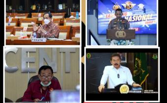 Peringati 13 Tahun Bawaslu, Para Pimpinan Lembaga Negara Harap Sinergi Terus Diperkuat