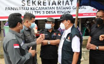 Awasi PSU, Abhan Apresiasi Antusias Masyarakat Gunakan Hak Suara