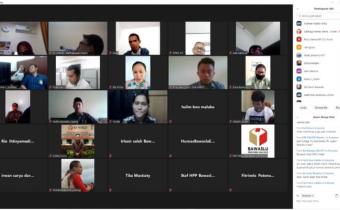 Pelatihan Daring, Fritz Ajak Bawaslu Provinsi Perkuat Program Kehumasan