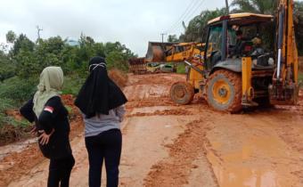 Verfak Calon Perseorangan, Panwascam Muara Bengkal Terjebak Tiga Jam di Perkebunan Sawit