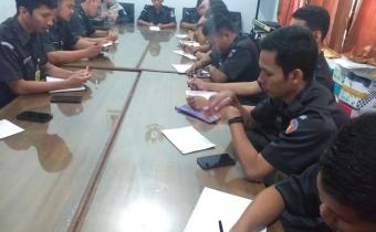 Rapat Koordinasi Internal untuk Menyatukan Persepsi