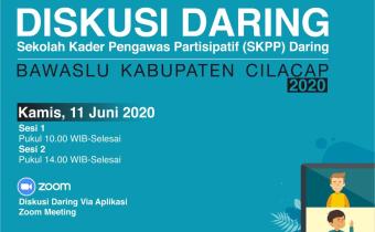 Jadwal Web Diskusi SKPP Bawaslu Kabupaten Cilacap