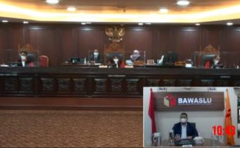 Hadiri Sidang PHP Kabupaten Labuhanbatu, Bagja Sampaikan Hasil Supervisi Pengawasan PSU ke MK
