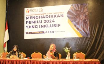 Soswatif Kelompok Perempuan : Menghadirkan Pemilu 2024 Yang Inklusif