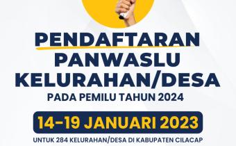 Pendaftaran Panwaslu Kelurahan/Desa Segera Dibuka