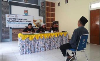 Monitoring Tes Wawancara Pengawas Kelurahan atau Desa