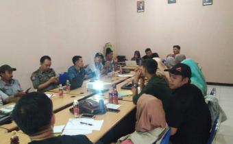Rapat Kerja Panwascam Wanareja : Perkuat Soliditas Mengawal Hak Pilih
