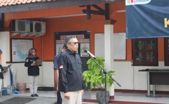 Pimpin Apel Patroli Pengawasan di Cilacap, Husein : Pastikan Masyarakat Dapat Hak Pilihnya.