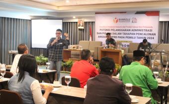 Bawaslu Cilacap Ingatkan Potensi Pelanggaran Peserta Pemilu