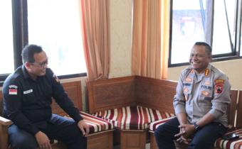 Bawaslu Audiensi dengan Kapolresta Cilacap Fannky Ani Sugiarto, S.I.K,. M.Si.