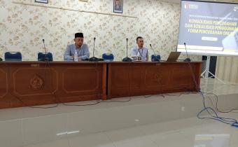 Konsolidasi Pencegahan dan Sosialisasi Penggunaan Form Pencegahan Online.