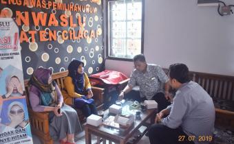 Monitoring dan Evaluasi Laporan Akhir Oleh Bawaslu Provinsi Jawa Tengah