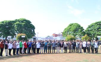 Apel Siaga Tahapan Pengawasan Pemilu 2024 "Mewujudkan Pemilu Damai dan Berintegritras"