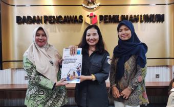 Penyampaian Laporan Akhir Pembentukan Badan Adhoc Bawaslu Kabupaten Cilacap pada Pemilihan Serentak 2024