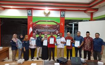 Panwascam Kesugihan melakukan monitoring pengawasan terhadap rapat pleno DPSHP 