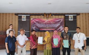 Panwaslu Kecamatan Sampang Melakukan Pengawasan pada Rapat Pleno Terbuka  Rekapitulasi Daftar Pemilih Sementara Hasil Perbaikan (DPSHP) Tingkat PPS