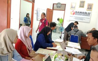 Akhir Pendaftaran PTPS Kecamatan Kedungreja Semakin Antusias